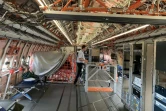 L'Airbus A350-1000 de la compagnie Qantas en escale à La Réunion