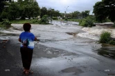 Les routes inondées à Saint Louis le 25 janvier 2020