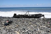 Saint-André : un bateau calciné échoué sur le littoral de Bois-Rouge [?]