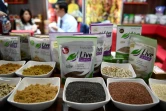 Différents types de quinoa présentés au Sial, lors de l'édition 2016