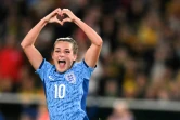 La joie de l'Anglaise Ella Toone après son but contre l'Australie en demi-finale du Mondial, le 16 août 2023 à Sydney