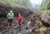 Radier submergée au Gol Saint-Louis