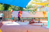 Jeux olympiques au jardin d'enfants du Port 