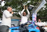 54ème Rallye de La Réunion, arrivée, victoire de réhane gany 