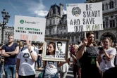 Participants à la marche pour le climat, Place de l'Hôtel de Ville à Paris, samedi 8 septembre 2018