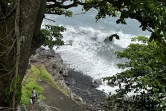 approche du cyclone Garance 