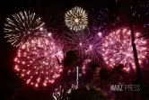 Saint-Denis, le traditionnel feu d'artifice pour le 14 juillet