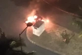 Des poubelles incendiées aux Camélias après la mort d'un jeune mort - 16 janvier 2020