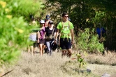 Les opposants à la ZAC de la Savane des Tamarins manifestent pour l'arrêt du chanter [?]