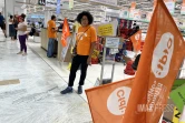 Grève Salariés de Carrefour Sainte-Clothilde