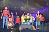 Saint-Denis, la performance des artistes avant le feu d'artifice