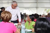 repas des séniors au colosse avec joé bedier 