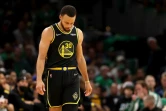 Stephen Curry, le meneur des Golden State Warriors, lors du troisième match des finales NBA contre les Boston Celtics, à Boston le 08 juin 2022