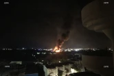 Incendie en cours au Port, 16 à 17 camions en feu