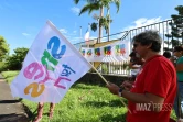 Saint-Denis - Manifestation devant le rectorat