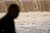 La rivière d'abord est en crue le 25 janvier 2020