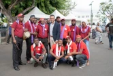 Fête de l'Indépendance Malgache sur la place des Cheminots