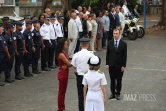 installation des commissaires Maniglier et Besse au commissariat du chaudron.