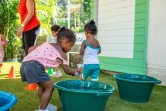 Jeux olympiques au jardin d'enfants du Port 