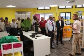 Inauguration de la médiathèque Michel Adélaide
