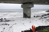 Eliakim la houle sur la route du Littoral cahntier de la NRL