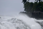 approche du cyclone Garance 