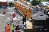 Incnedie grue