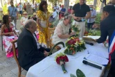 Saint-Paul : un mariage lontan célébré sur le parvis de l'hôtel de ville