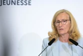 La ministre de l'Education Nicole Belloubet s'exprime lors d'une conférence de presse à Paris le 27 août 2024