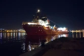 Le bateau humanitaire Ocean Viking de SOS Méditerranée et Médecins sans Frontières, à son départ de Marseille le 4 août 2019