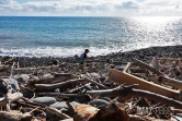 ramassage déchets après le cyclone 