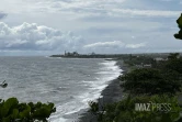 approche du cyclone Garance 