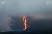 Piton de la Fournaise, éruption, volcan, 13 août 2019, route des laves, RN2