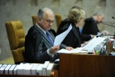 Le juge du Tribunal suprême fédéral Edson Fachin (g), le 2 février 2017 à Brasilia