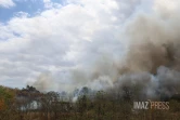 Saint-Paul : incendies en séries à proximité de la quatre voies, la dépendance d'une maison partie en fumée