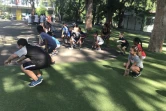 Saint-Paul : les élèves de l'école Louise Siarane fêtent le sport
