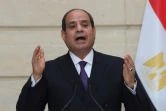 Le président égyptien Abdel Fattah al-Sissi, à Paris le 7 décembre 2020