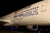 L'Airbus A350-1000 de la compagnie Qantas en escale à La Réunion