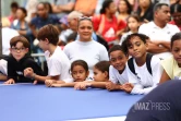 La flamme olympique Réunion