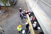Chantier de l'école de Grand Fond