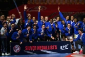 Les Françaises médaillées d'argent à l'Euro, battues en finale par la Norvège à Herning, le 20 décembre 2020