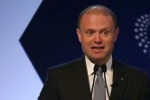 Le Premier ministre maltais Joseph Muscat à Londres, le 16 avril 2018
