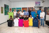 Remise des maillots pour l'inter-quartiers 