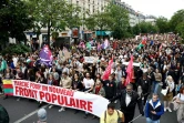 Manifestation anti-RN à Paris, le 15 juin 2024