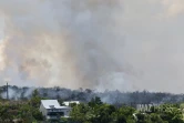 La Montagne : les pompiers tentent de maîtriser un feu de broussaille au niveau de Saint-Bernard