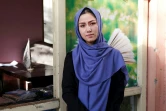 Nasrin Hasani, enseignante à Kaboul, le 16 octobre 2021 