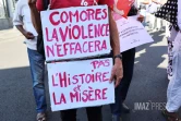 Saint-Denis - Manifestation contre l'opération Wuambushu à Mayotte 