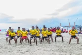 Des jeunes se mobilisent sur la plage de Toamasina à Madagascar 