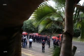 Les sapeurs-pompiers s'entraînent pour le défilé du 14 juillet