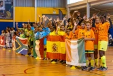 Saint-Denis : moment de partage entre les footballeuses de l'équipe de France et les jeunes réunionnaises